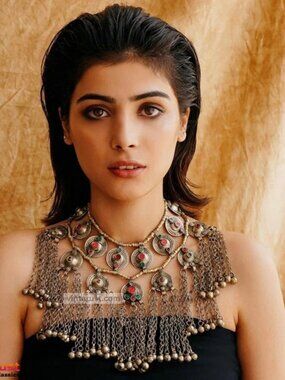 Afghan Choker Necklace: Kuchi Tribal Jewelry with Bells